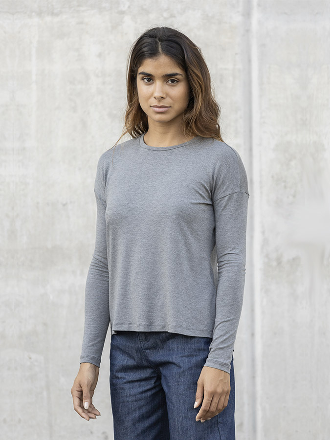 0149FCT Blusa Básica Manga Longa Modal Feminina BLOE_01-216