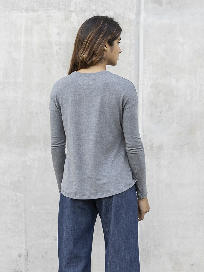 0149FCT Blusa Básica Manga Longa Modal Feminina BLOE_01-218