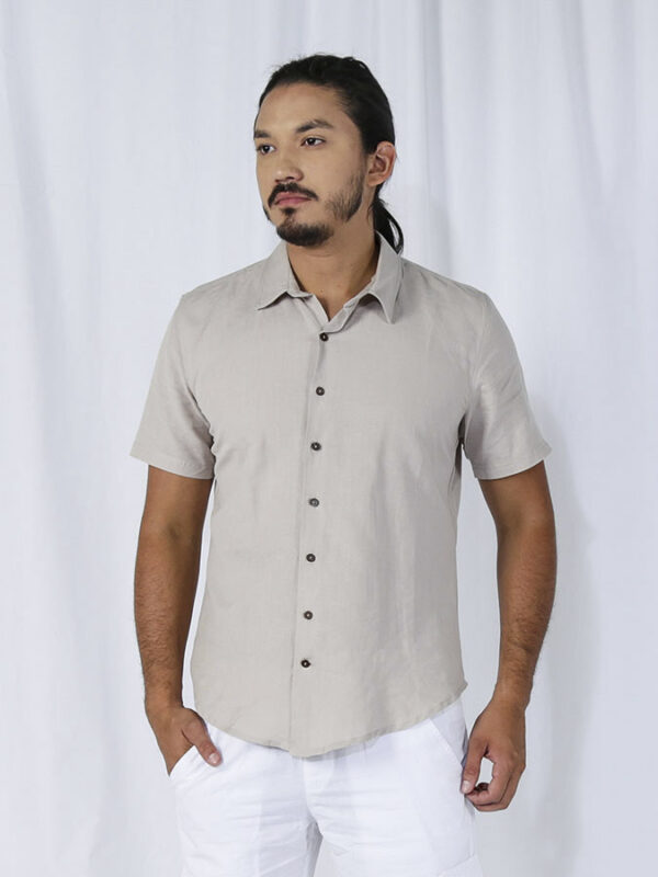 0058MCS Camisa Linho Manga Curta Masculina IMG_9185.