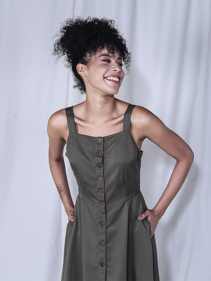 0085FVT Vestido Midi Botões Liocel IMG_9849 wordpress