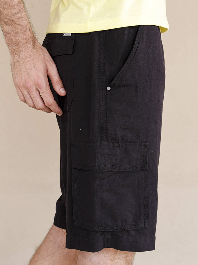 MSH0019- BERMUDA LINHO ELÁSTICO MASCULINA0020_