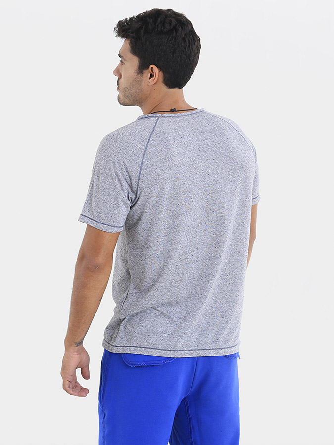 5462 Camiseta Natural Com Bolso Masculina4_